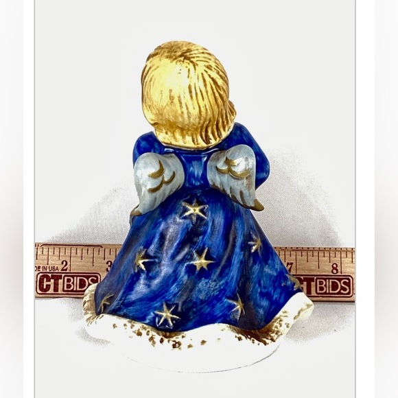 Goebel Holiday 966 Vintage Goebel Hummel Blue Angel Candle Holder